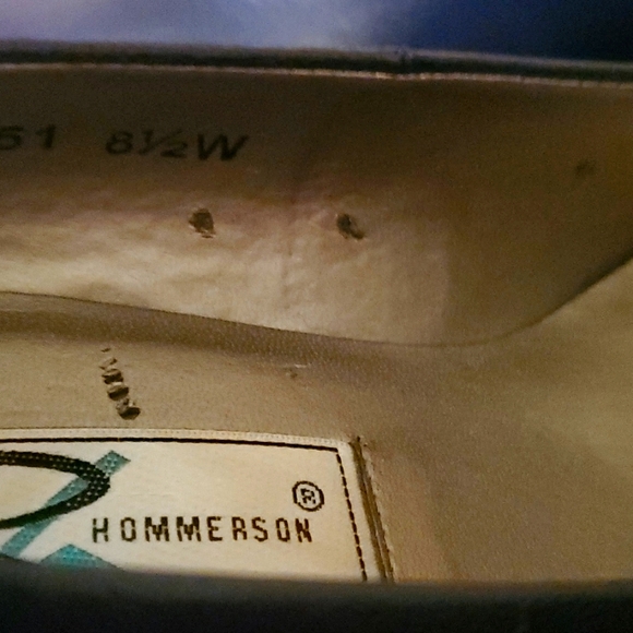 Ros Hommerson  Black Leather Pumps 8 1/2 - Picture 9 of 9